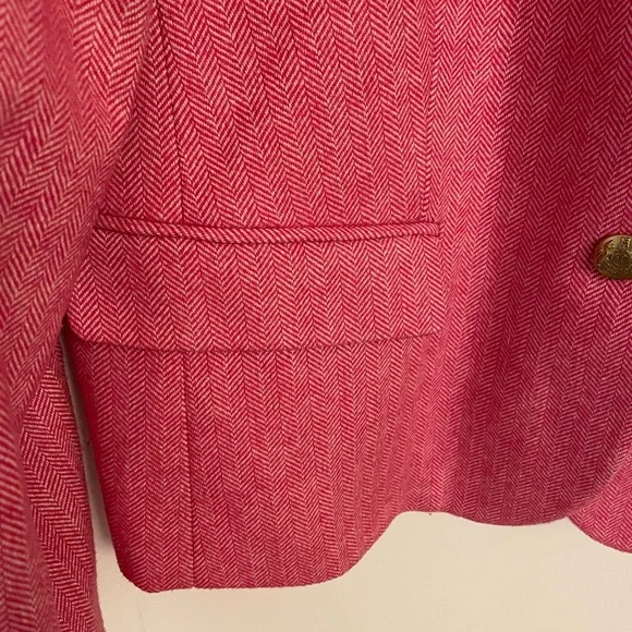J. Crew Women's Blazer in vibrant Pink - Picture 6 of 12